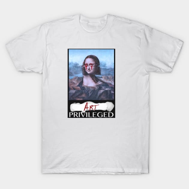 Mona Lisa T-Shirt by Juba Art